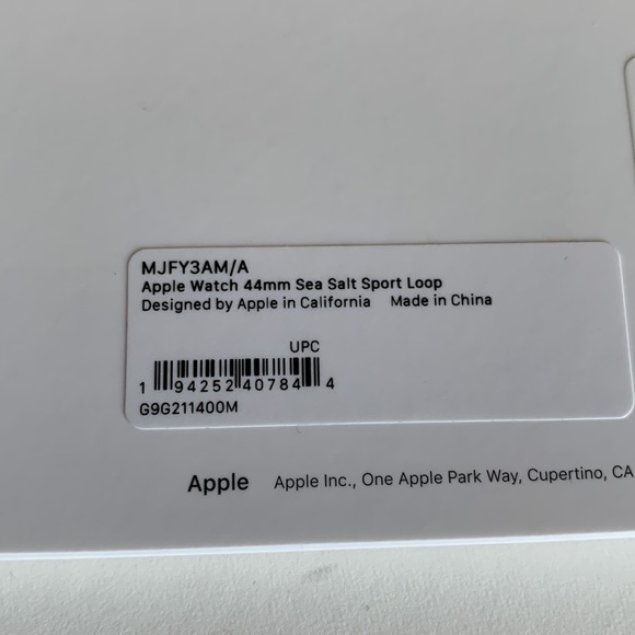 Apple Watch 44 mm Sea Salt Sport Loop - Picture 7 of 10